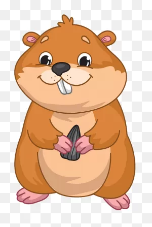 Hamster Holding Sunflower Seed Clipart. Free Download Transparent ClipartFlare.com 