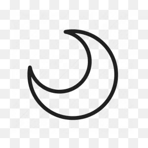Circle, Half Moon, Midnight, Moon, Moonlight, Semi Circle, Star Icon ClipartFlare.com 