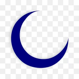 Half Moon Clipart - Half Blue Moon Png Transparent Png - Full Size ClipartFlare.com 