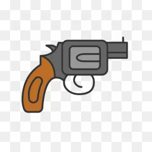 Firearm, Gun, Handgun, Pistol, Revolver, Weapon Icon - Download On ClipartFlare.com 