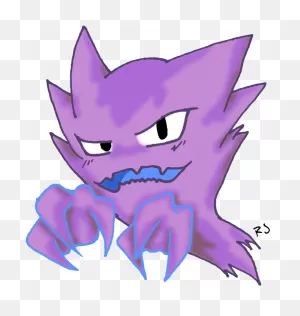 Download Hd Shiny Haunter By Rosierjay-D5Eqqpo - Shiny Haunter ClipartFlare.com 