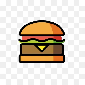 Hamburger Emoji Clipart. Free Download Transparent .png | ClipartFlare