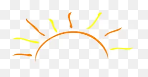 Download Transparent Sun Half - Half Sun Vector Png - Full Size ClipartFlare.com 