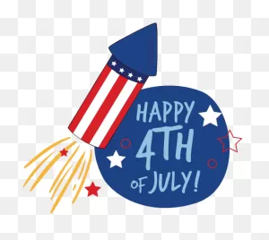 Happy 4Th Of July Flag Of The United - ClipartFlare