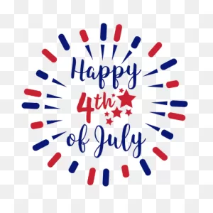 Happy 4Th Of July PNG-WebP - PNG-WebP Eps Png Dxf Cut Files For Cricut And ClipartFlare.com 