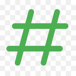 Hashtag Vector PNG-WebP Icon (3) - Png Repo Free Png Icons