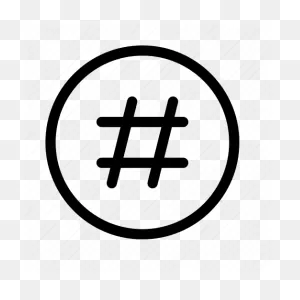 Hashtag - Free Social Icons