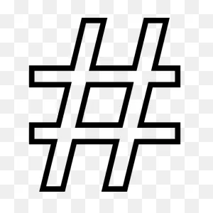 Hashtag Bringing Differences Together - Cross Clipart - Full Size ClipartFlare.com 