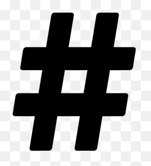 Hashtag - Free Social Icons