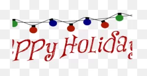 Happy Holidays Clipart - Png Download - Large Size Png Image - ClipartFlare