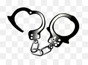 Handcuffs Cuffs Arrest - Free Vector Graphic On ClipartFlare
