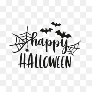 Happy Halloween Black PNG-WebP | Happy Halloween Black Vector File ClipartFlare.com 