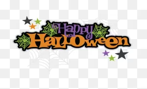 Happy Halloween Clip Art Png | Halloween Logo, Happy Halloween ClipartFlare.com 