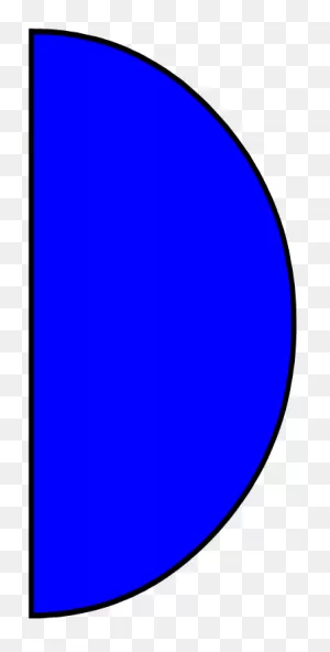 Circle - Half - 2D Shape Semi Circle Clipart - Large Size Png ClipartFlare.com 