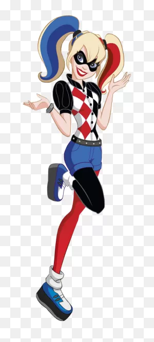 Harleyquinn - Cartoon Harley Quinn Profile Clipart - Full Size ClipartFlare.com 
