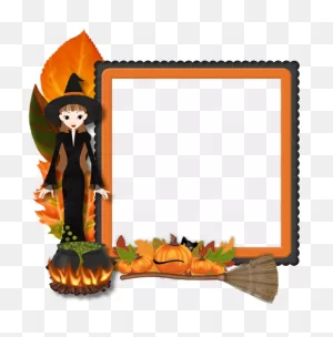 Tubes Halloween Page 2 Wood Border Clip Art Wave Border - Cadre ClipartFlare.com 