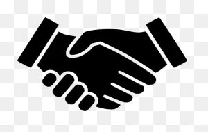 Handshake Black And White Text Hand Clipart - Handshake Clipart ClipartFlare.com 