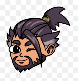 Hanzo Wink By Motusification - Cartoon - (445X463) Png Clipart ClipartFlare.com 