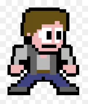 Han Solo - Han Solo Pixel Art Clipart - Full Size Clipart ClipartFlare.com 