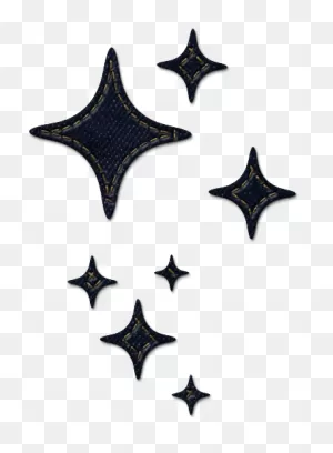 Sparkles Stars Decoration Hanging Star - ClipartFlare