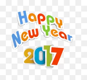 New Year 2017 Png Transparent - 4003 - ClipartFlare