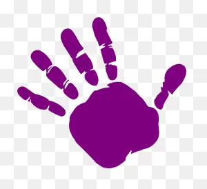 Handprint Clipart - Clipart Suggest