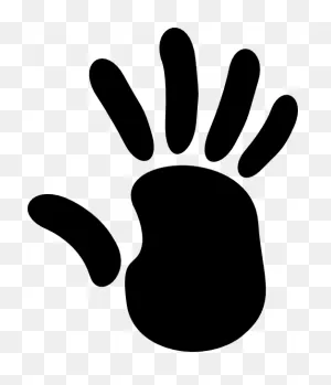 Right Handprint Clipart | ClipartFlare - Royalty Free Public Domain ClipartFlare.com 
