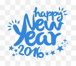 Creative 2016 Happy New Year Text Design | Free Stock Photos ClipartFlare.com 