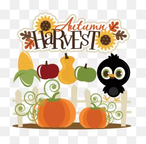 Autumn Harvest Clipart - Pumpkin, Harvest, Autumn, Transparent ClipartFlare.com 