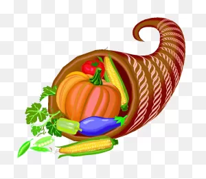 Harvest Clipart November - Thanksgiving Food Transparent ClipartFlare.com 