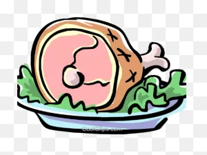 Ham Clipart Cooked Ham - Png Download - Full Size Clipart ClipartFlare.com 