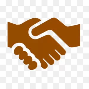 Brown Handshake Icon - Free Brown Handshake Icons