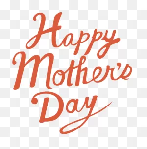 Red Happy Mothers Day.png - Others Png Download - 504*513 - Free ClipartFlare.com 