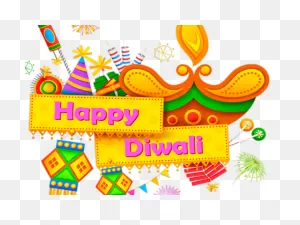 Diwali Clipart Wishes - Happy Diwali 2018 Png - (640X480) Png ClipartFlare.com 