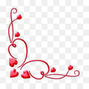 Heart Border Clipart - Heart Corner Border Png Transparent Png ClipartFlare.com 
