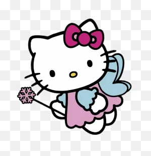 Hello Kitty Little Fairy Transparent Png - Stickpng