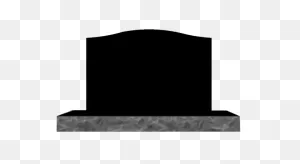 Large Single Black Granite Scenery Design 30% Off! | Legacy Headstones