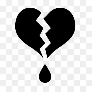 Broken Heart, Drop, Heart, Heartbreak, Love, Tear Icon - Download On ClipartFlare.com 