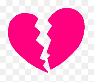 Happy Valentines Day Broken Heart - ClipartFlare