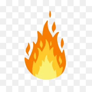 Fire Flame Clipart - Fire Clipart Nature Clip Art