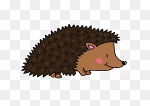 Cartoon Hedgehog Clipart. Free Download Transparent .png | ClipartFlare