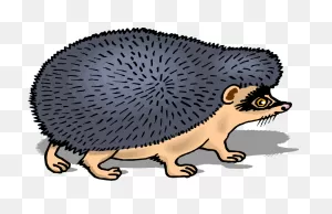 Free Hedgehog Clipart