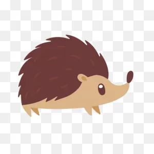 Hedgehog Animal Cartoon Png Image. Download As PNG-WebP Vector ClipartFlare.com 