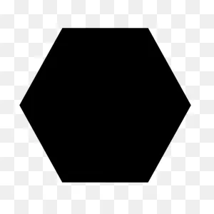 Hexagon Shape Sticker