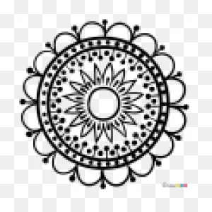 How To Draw Mehndi Element 1, Tattoo Henna