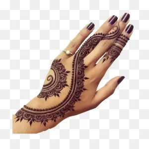 Hand Henna Nails Ring Aesthetic Sticker By @sagittarius05