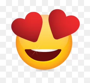 Create Free Heart Eyes Emoji Logo ? Online Logos Creator