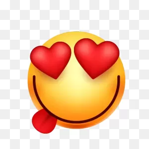 Heart Eyes Emoji Transparent Png | 