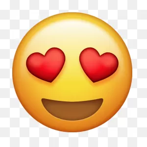 Heart Eyes Emoji [Download Iphone Emojis] | Emoji Island