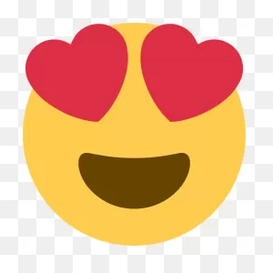 Smiling Face With Heart-Eyes Emoji Clipart. Free Download ClipartFlare.com 